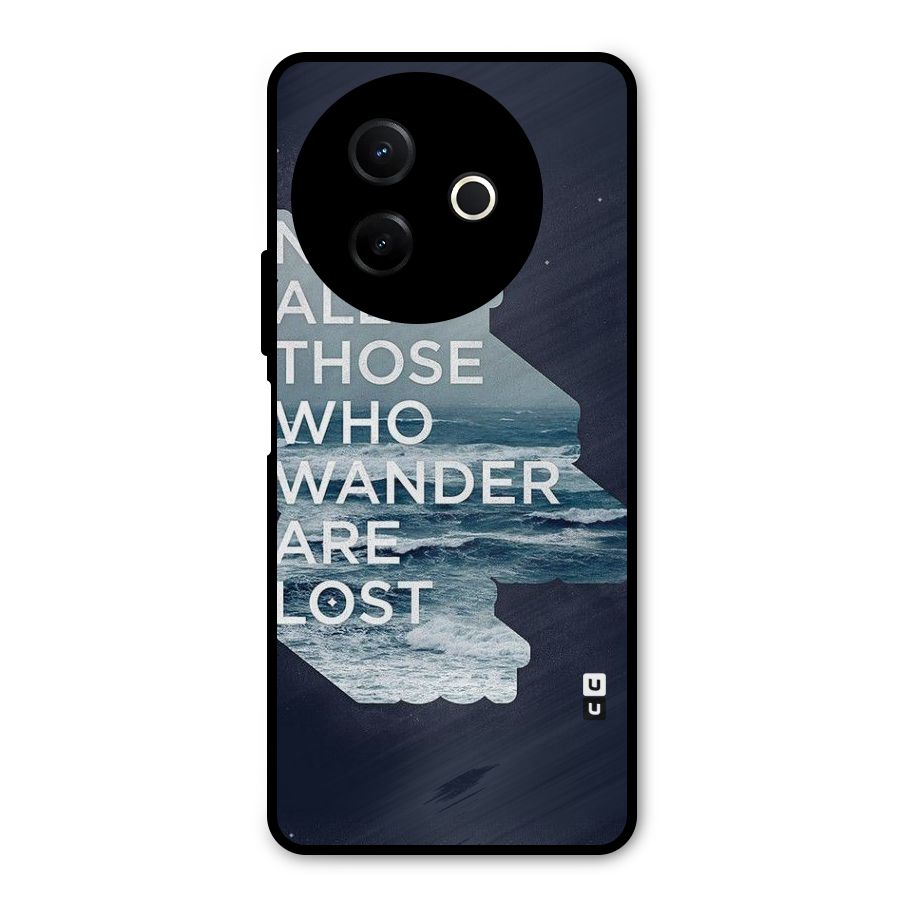 Not Lost Metal Back Case for Vivo Y39