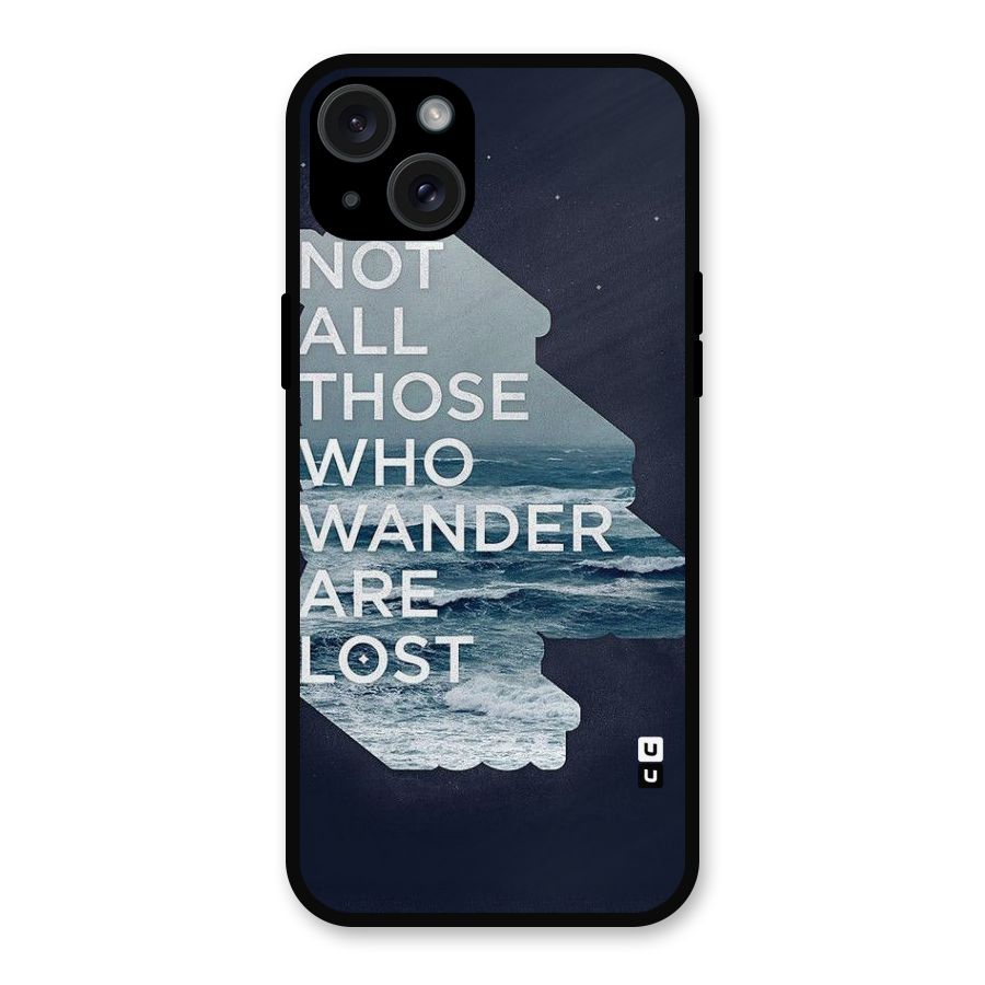 Not Lost Metal Back Case for iPhone 15 Plus