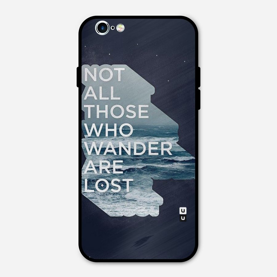 Not Lost Metal Back Case for iPhone 6 6s