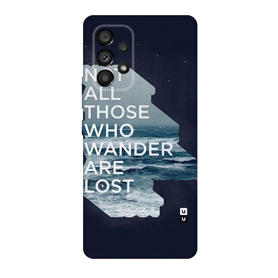 Not Lost Original Polycarbonate Back Case for Galaxy A53 5G