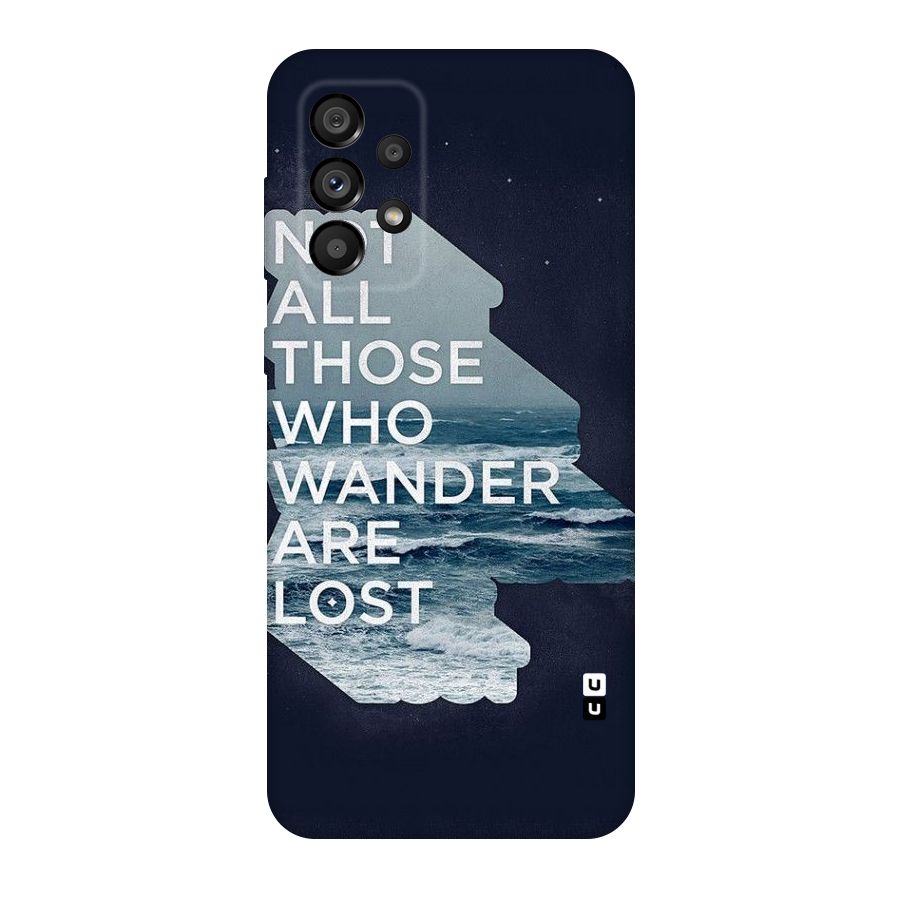 Not Lost Original Polycarbonate Back Case for Galaxy A73 5G