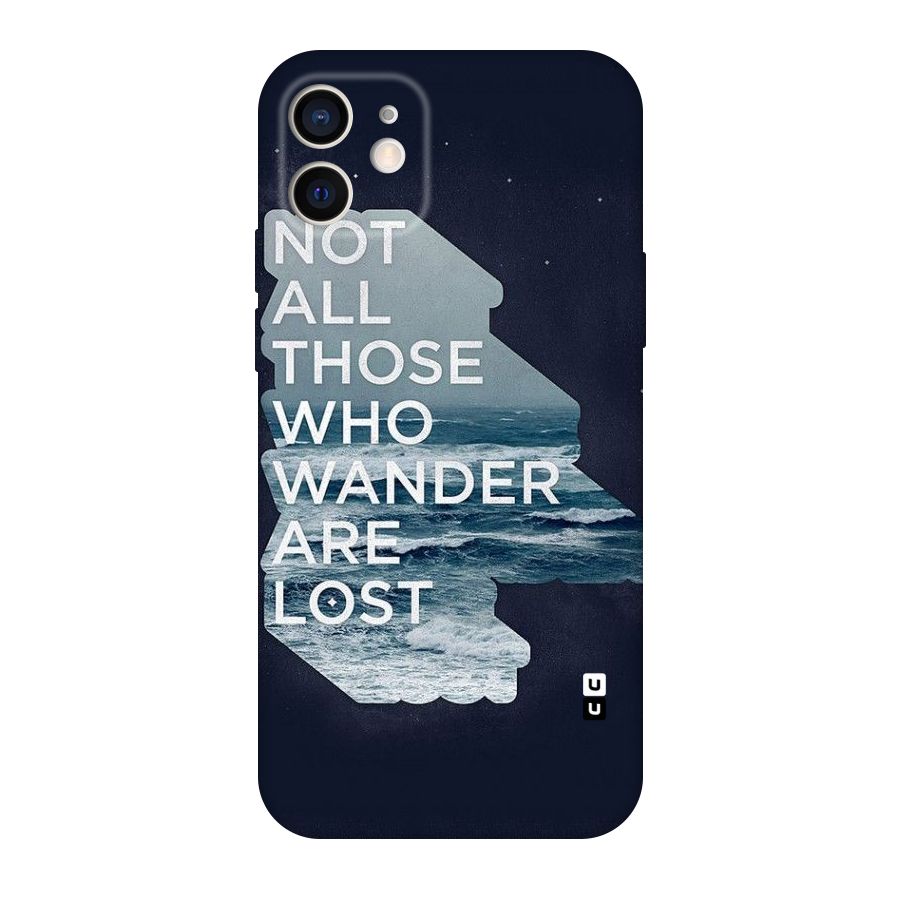 Not Lost Original Polycarbonate Back Case for iPhone 12
