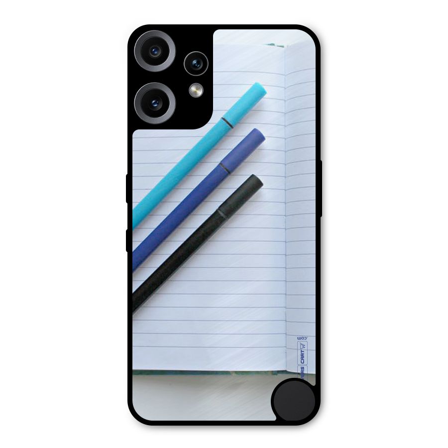 Notebook And Pens Metal Back Case for Nothing CMF Phone 2 Pro