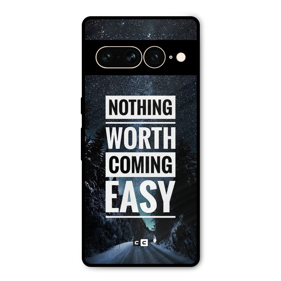 Nothing Worth Easy Metal Back Case for Google Pixel 7 Pro