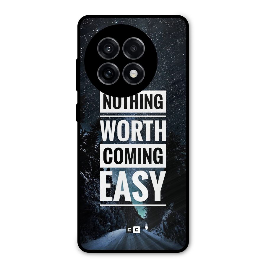 Nothing Worth Easy Metal Back Case for OnePlus 13R