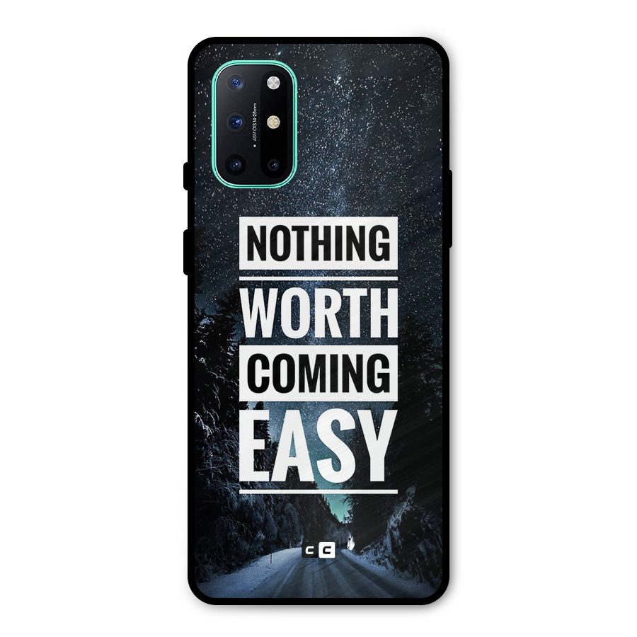 Nothing Worth Easy Metal Back Case for OnePlus 8T