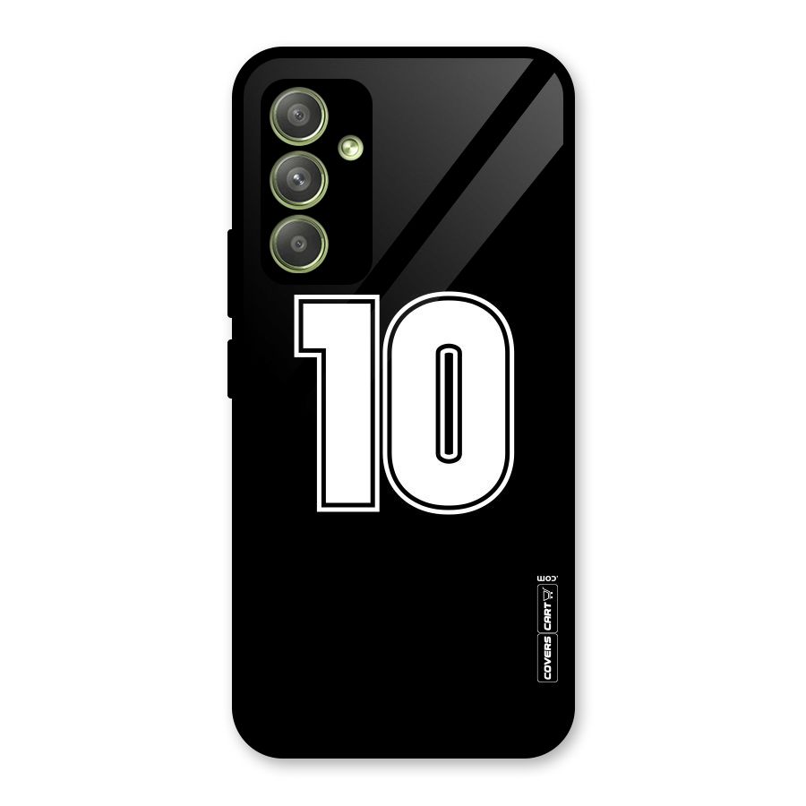 Number 10 Glass Back Case for Galaxy A54