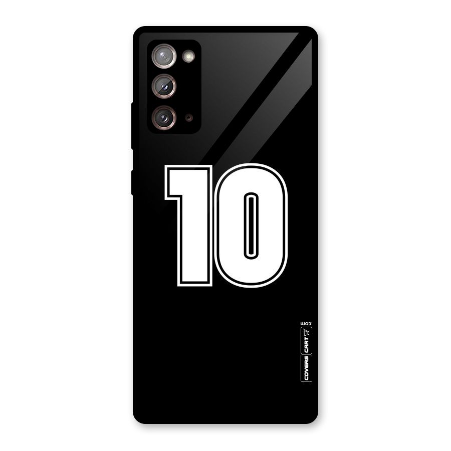 Number 10 Glass Back Case for Galaxy Note 20