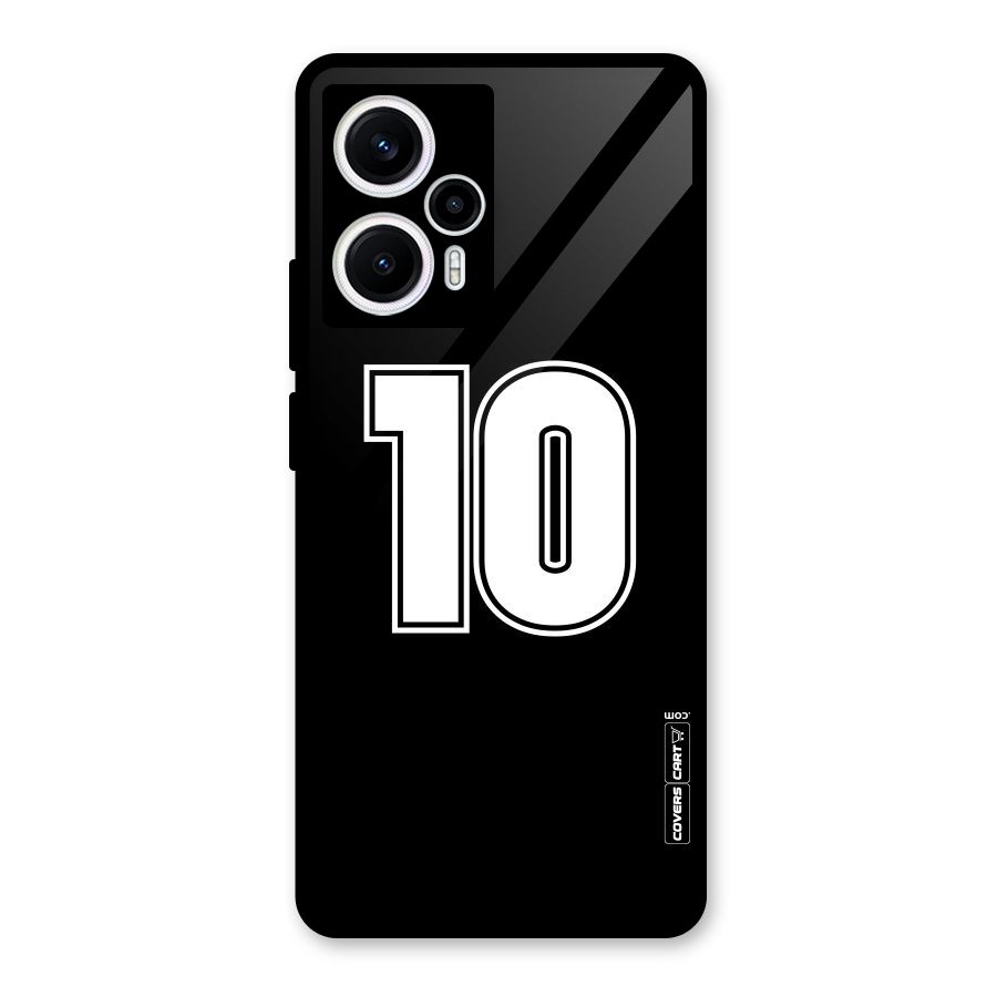Number 10 Glass Back Case for Poco F5
