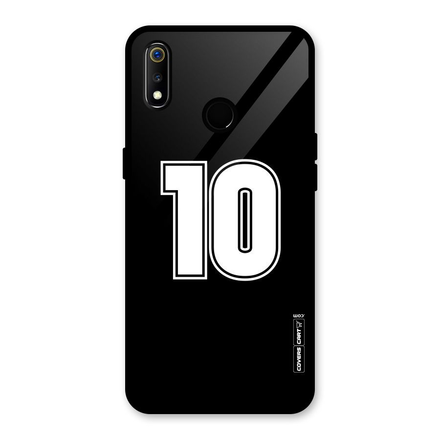 Number 10 Glass Back Case for Realme 3i