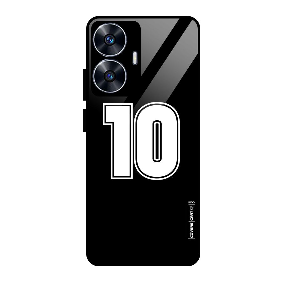 Number 10 Glass Back Case for Realme Narzo N55