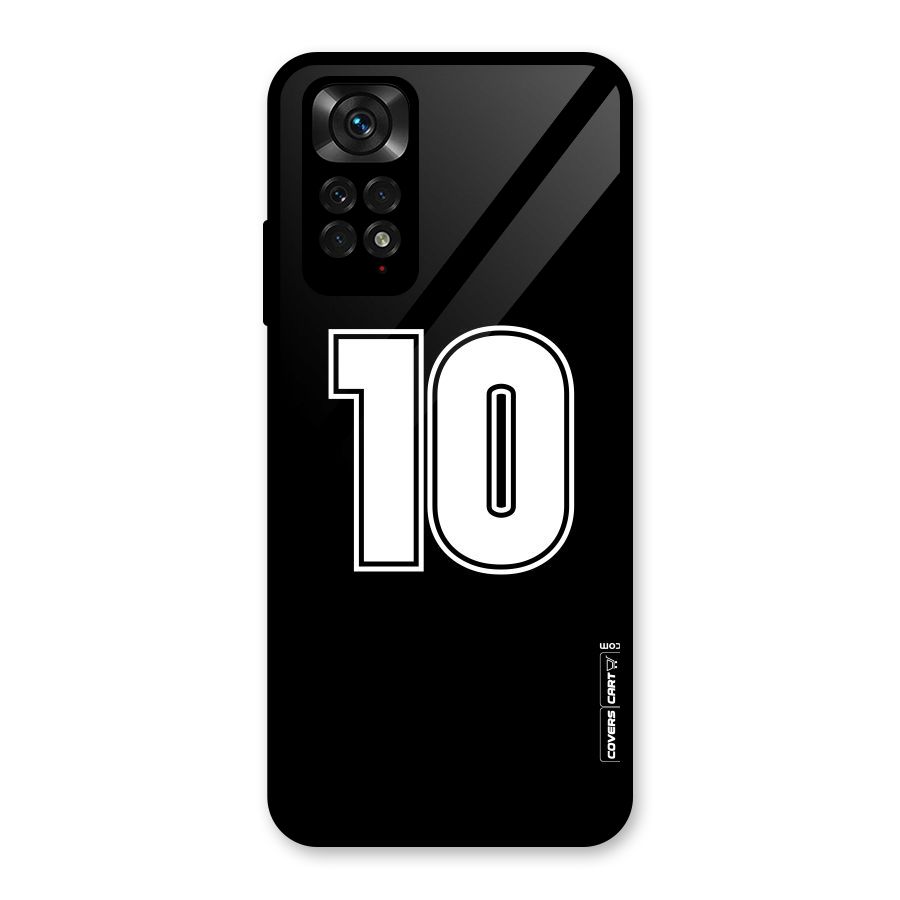 Number 10 Glass Back Case for Redmi Note 11S