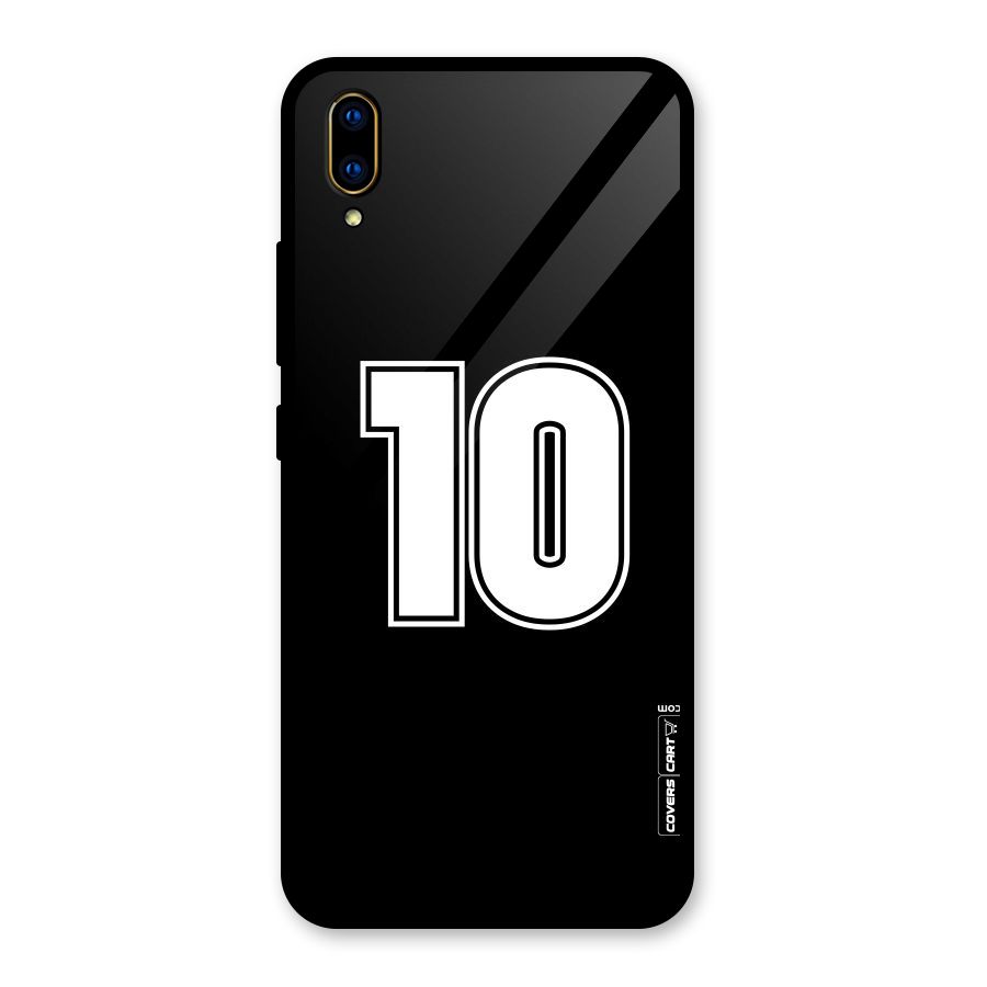 Number 10 Glass Back Case for Vivo V11 Pro