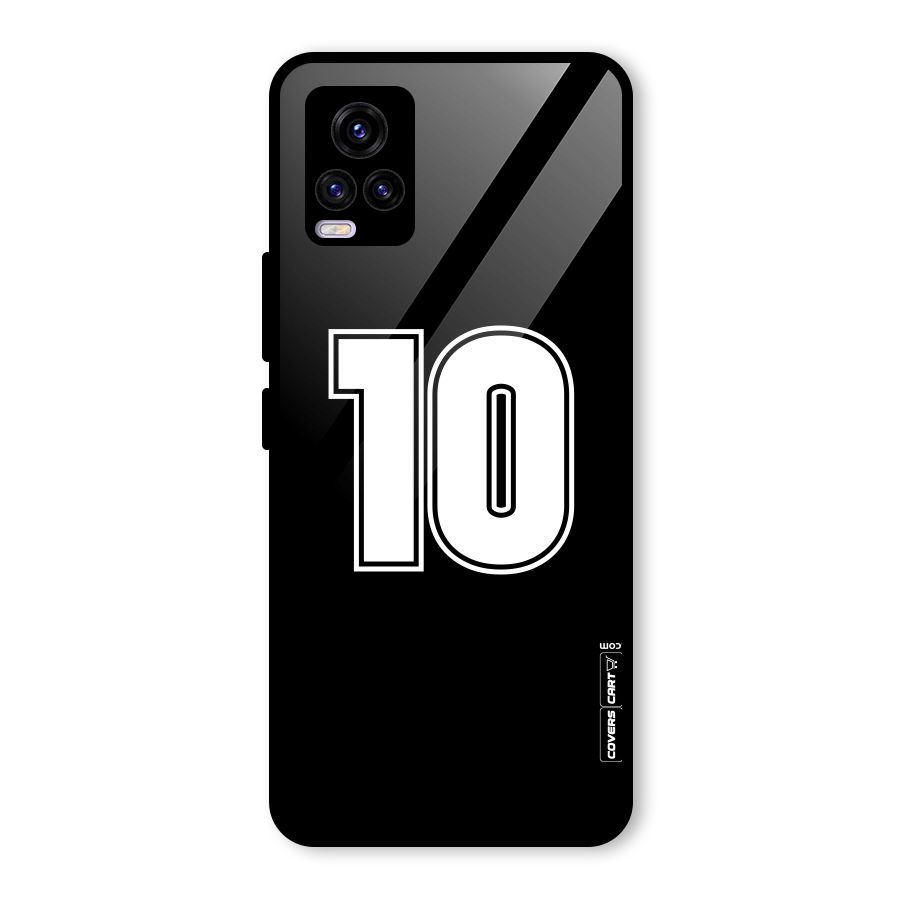 Number 10 Glass Back Case for Vivo V20 2021