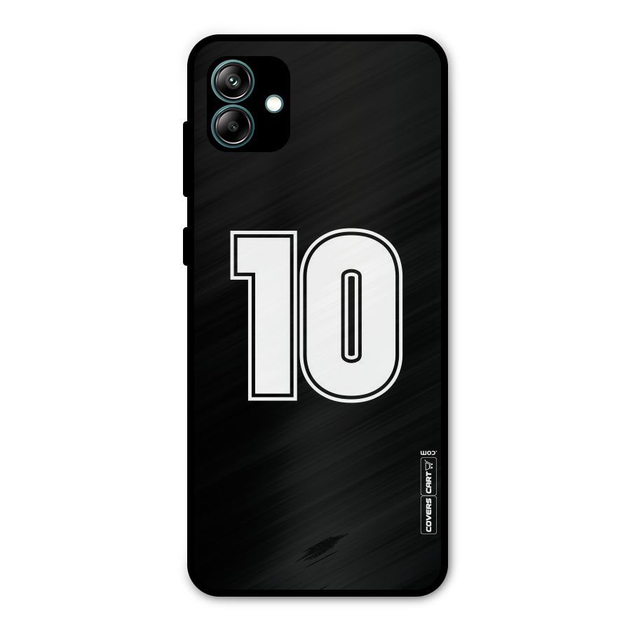 Number 10 Metal Back Case for Galaxy A04