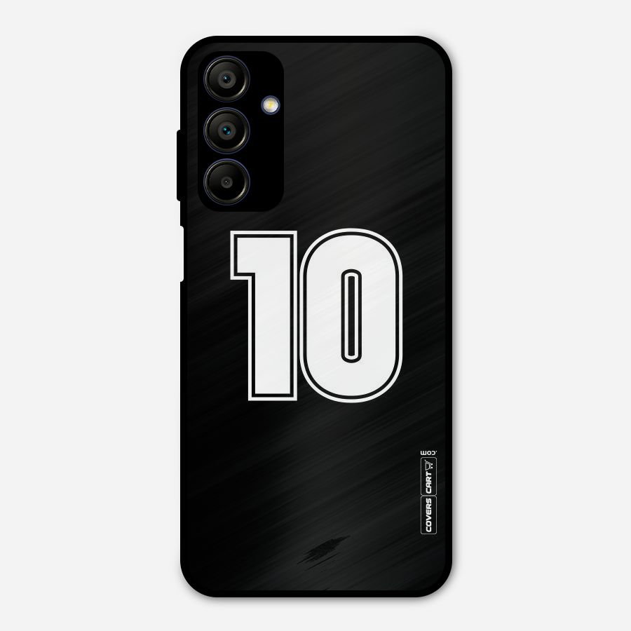 Number 10 Metal Back Case for Galaxy A15 5G