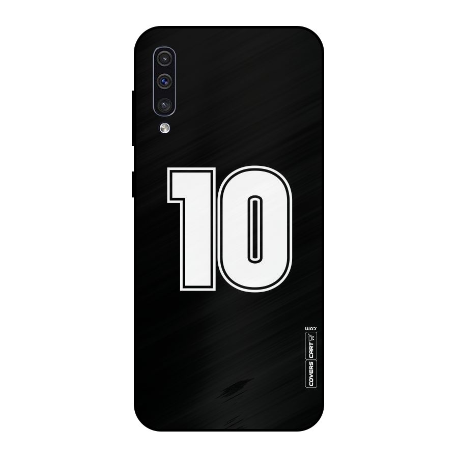 Number 10 Metal Back Case for Galaxy A30s