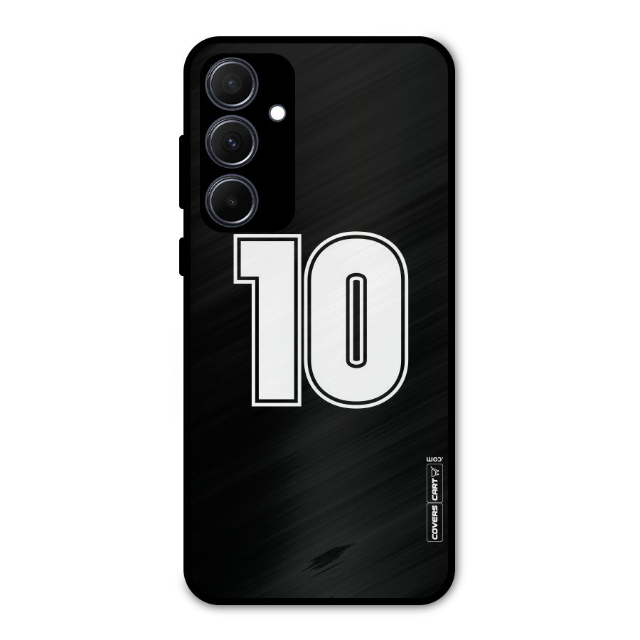 Number 10 Metal Back Case for Galaxy A35