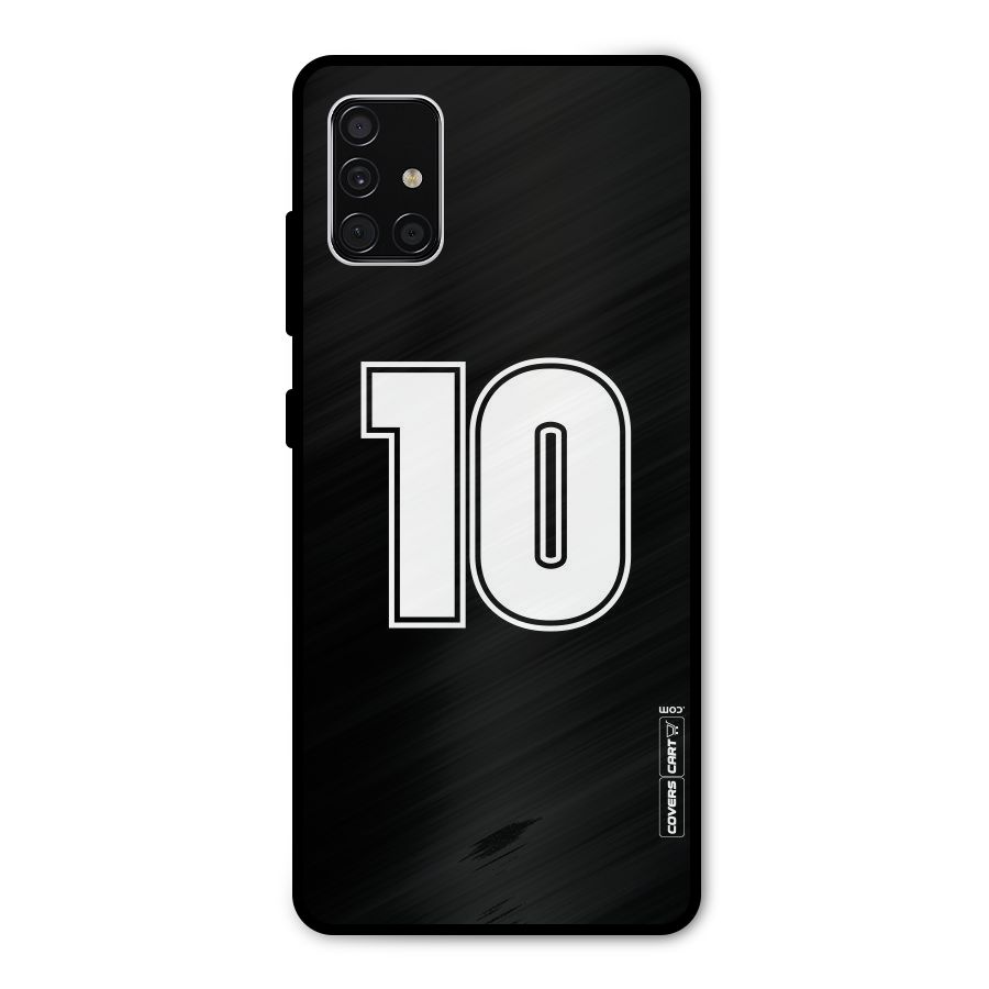 Number 10 Metal Back Case for Galaxy A51