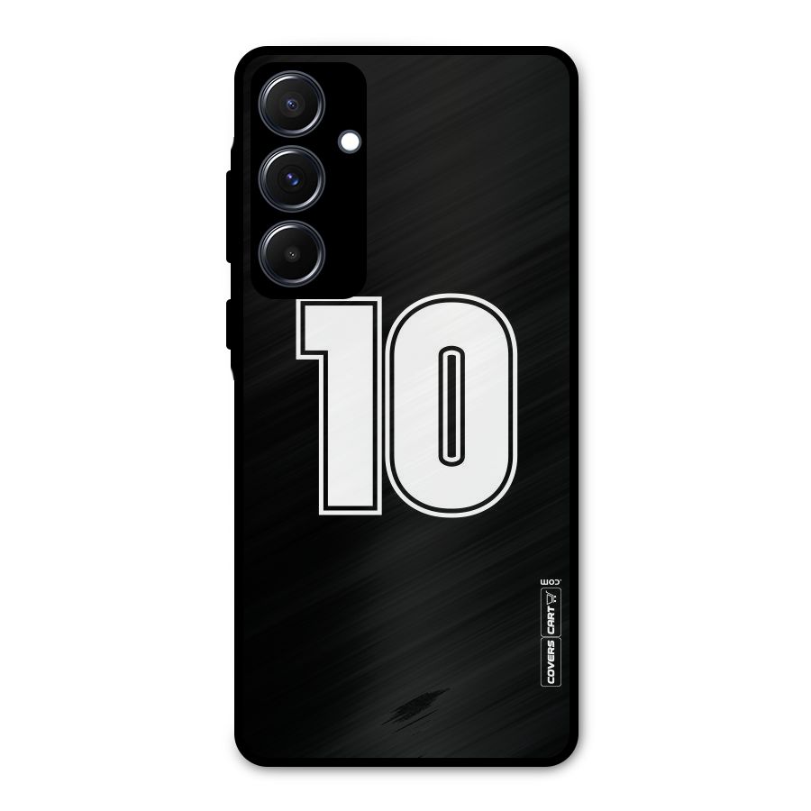 Number 10 Metal Back Case for Galaxy A55