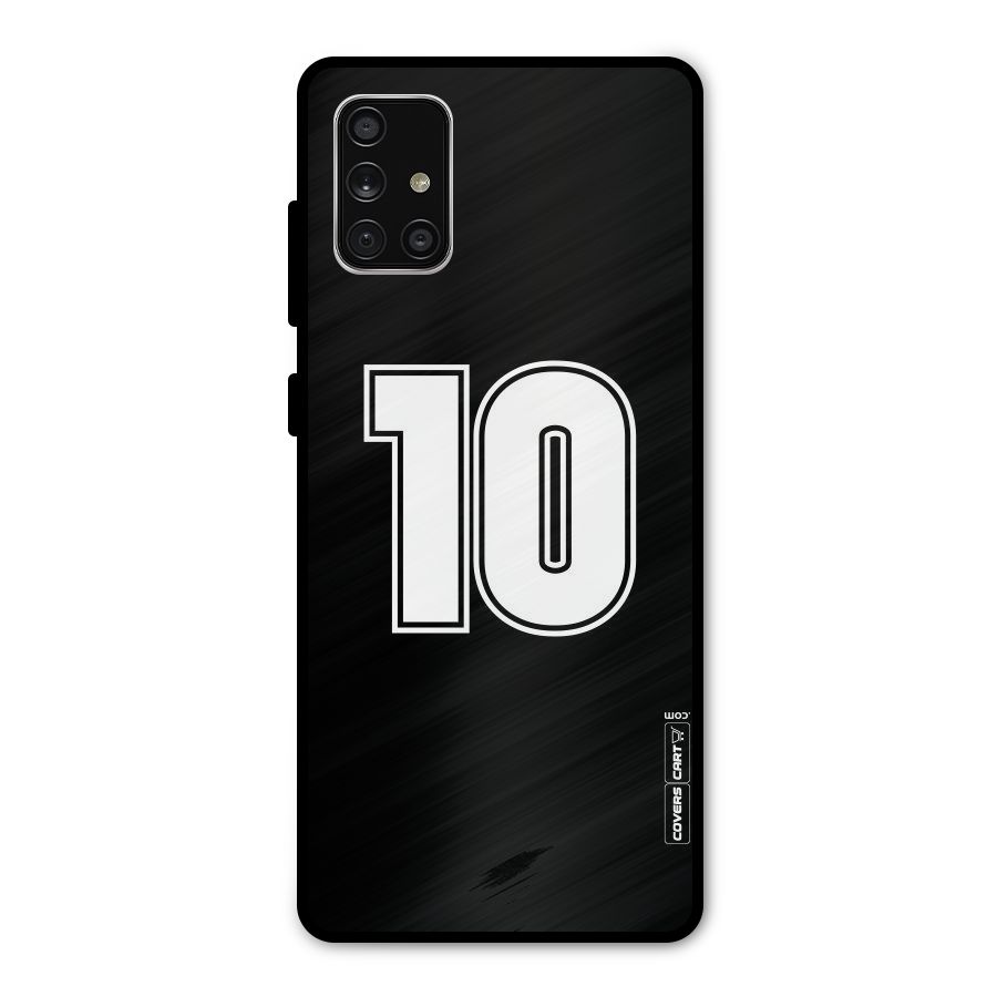 Number 10 Metal Back Case for Galaxy A71