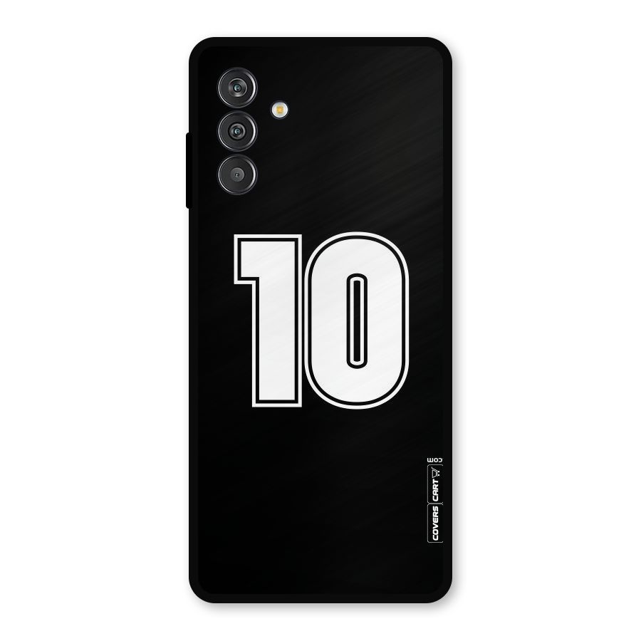 Number 10 Metal Back Case for Galaxy F13