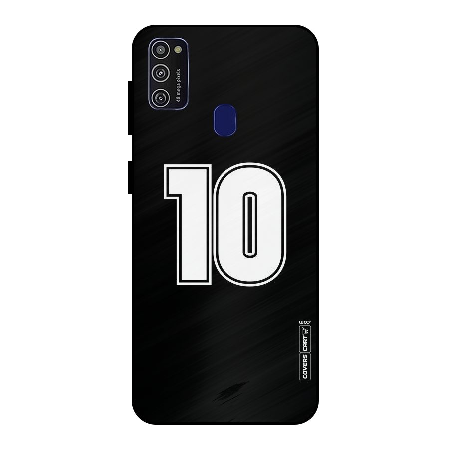 Number 10 Metal Back Case for Galaxy M21
