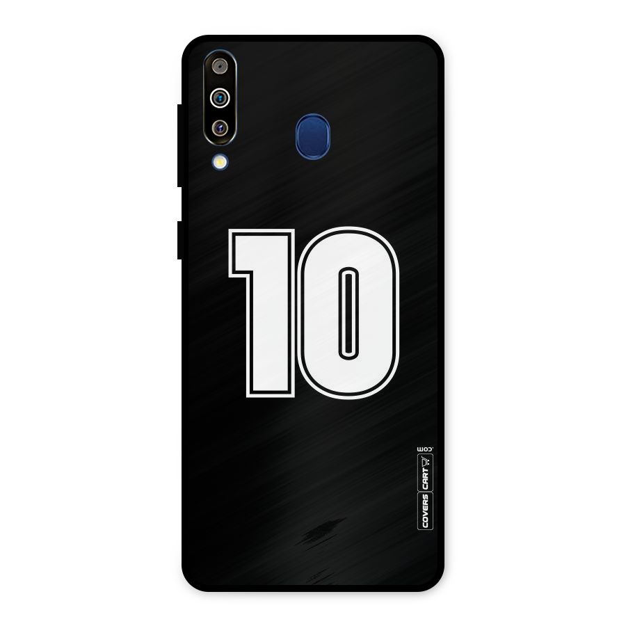 Number 10 Metal Back Case for Galaxy M30