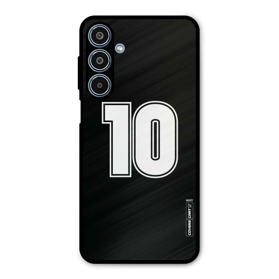 Number 10 Metal Back Case for Galaxy M35