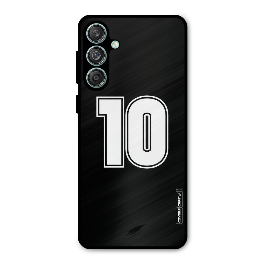 Number 10 Metal Back Case for Galaxy M55 5G