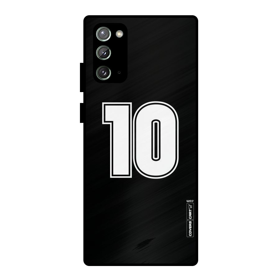 Number 10 Metal Back Case for Galaxy Note 20