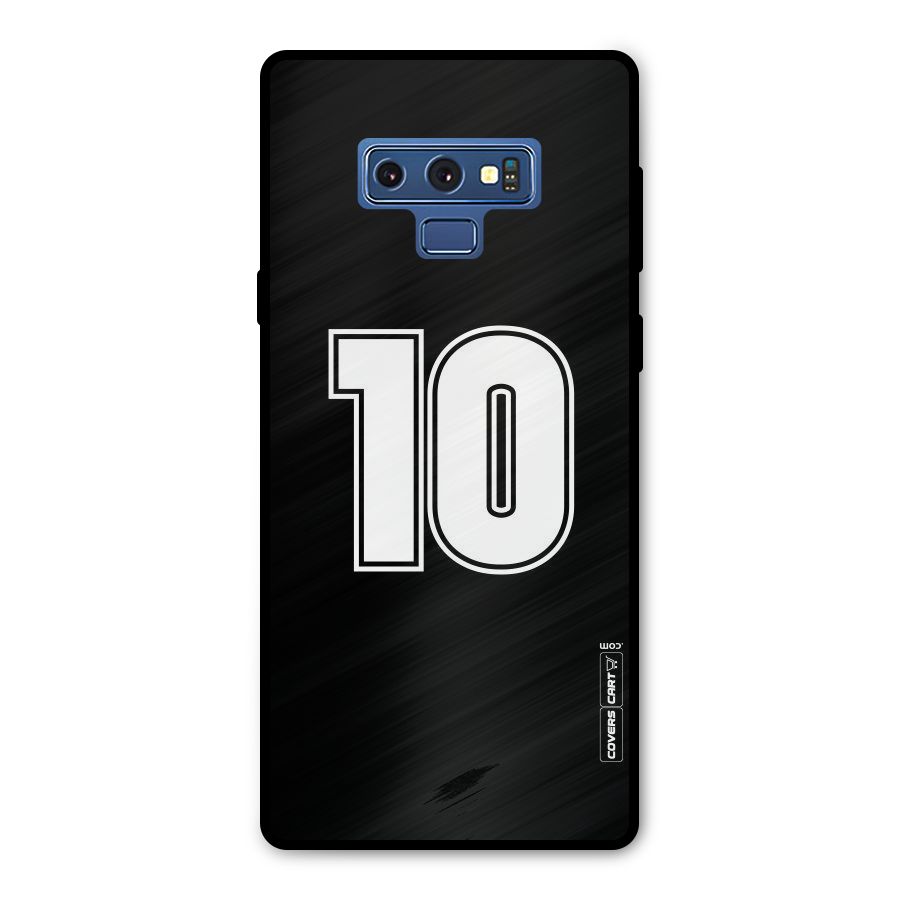 Number 10 Metal Back Case for Galaxy Note 9
