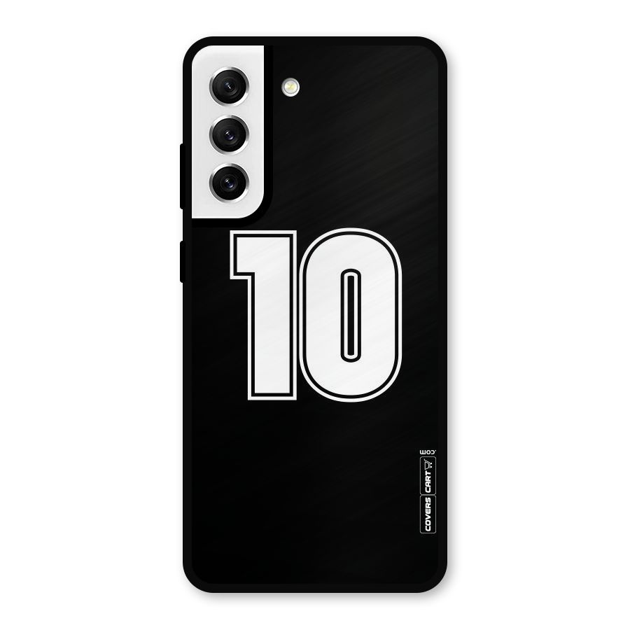 Number 10 Metal Back Case for Galaxy S21 FE 5G