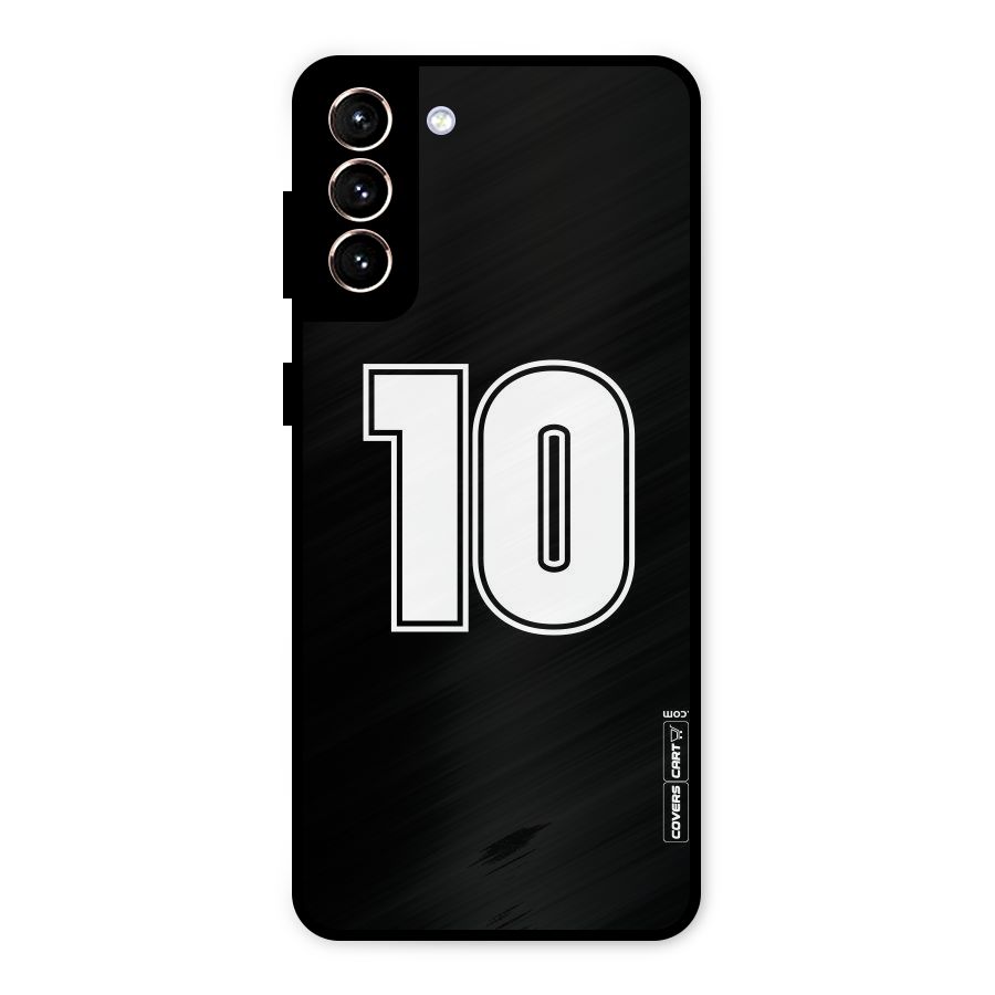 Number 10 Metal Back Case for Galaxy S21 Plus