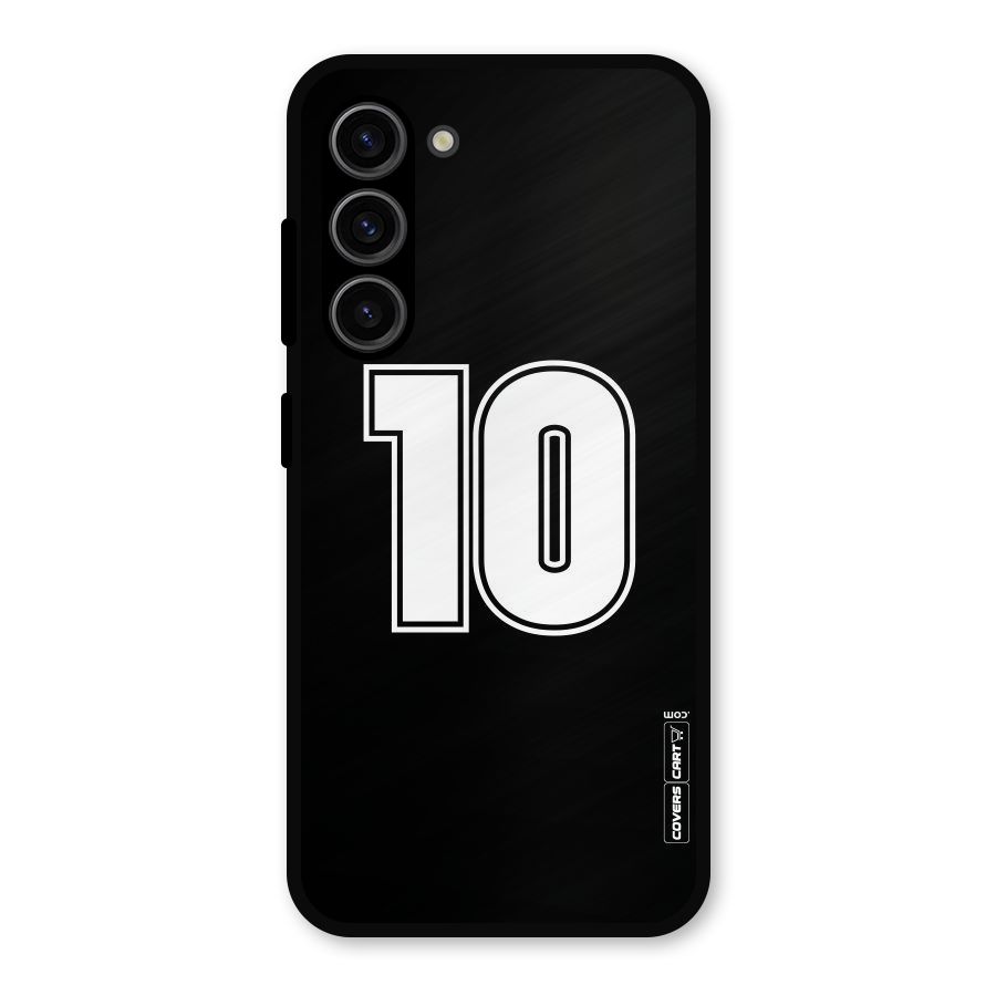 Number 10 Metal Back Case for Galaxy S23
