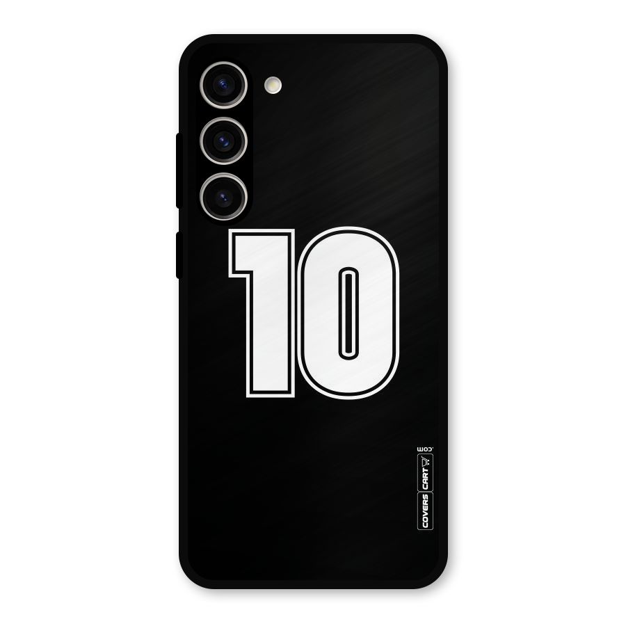 Number 10 Metal Back Case for Galaxy S23 Plus