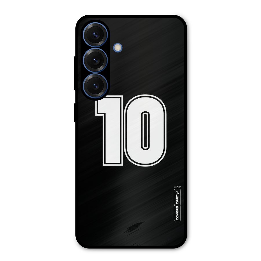 Number 10 Metal Back Case for Galaxy S25