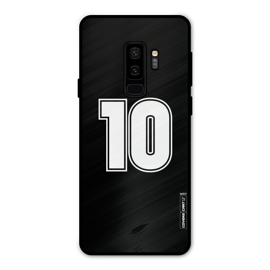 Number 10 Metal Back Case for Galaxy S9 Plus