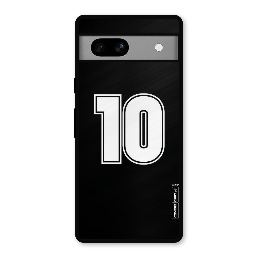 Number 10 Metal Back Case for Google Pixel 7a