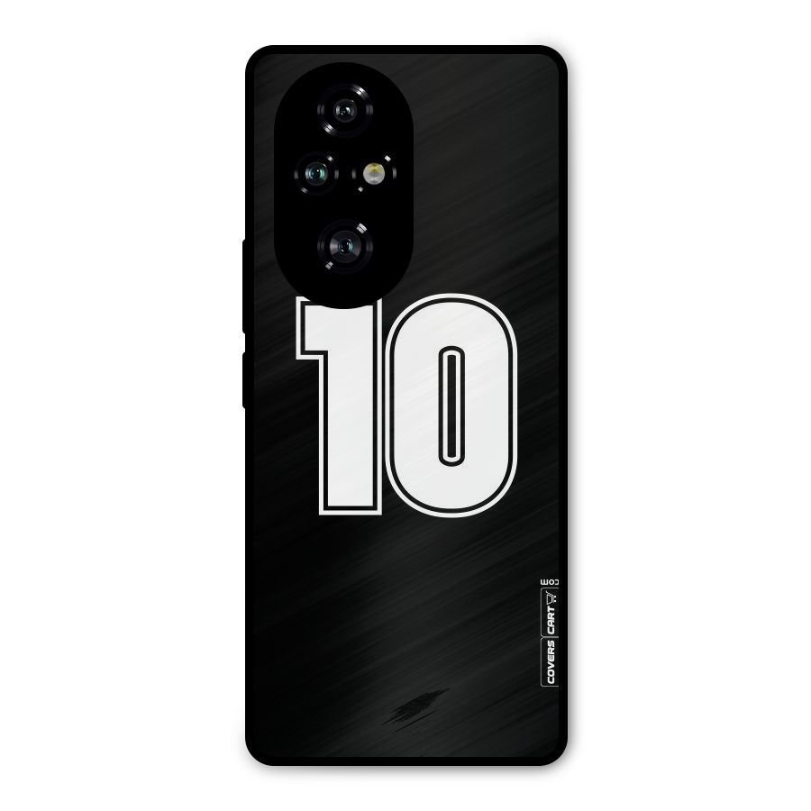 Number 10 Metal Back Case for Honor 200 Pro