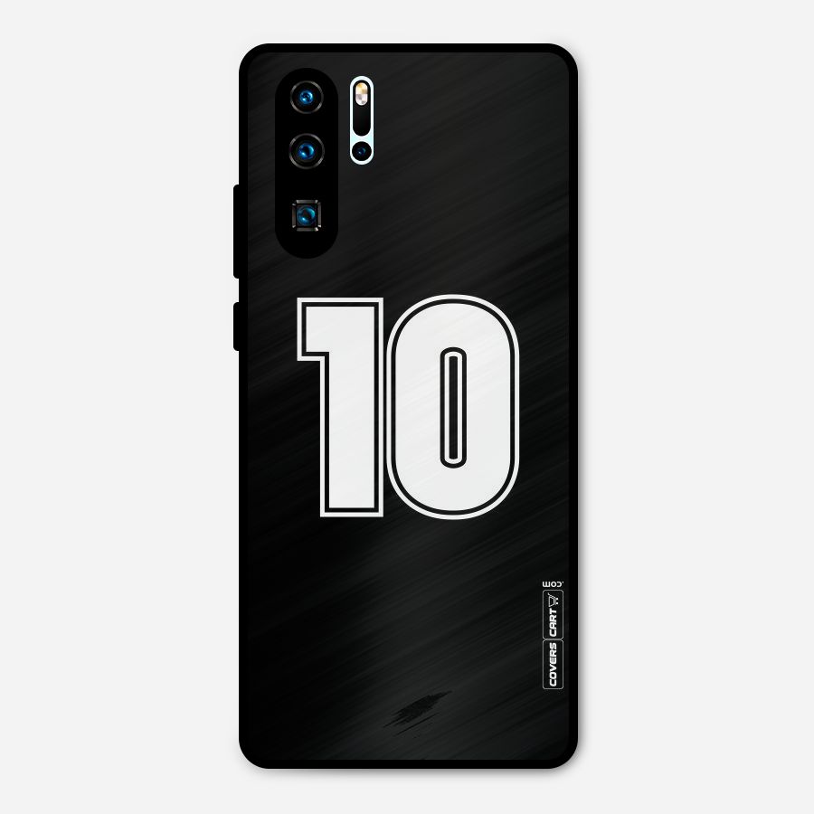 Number 10 Metal Back Case for Huawei P30 Pro