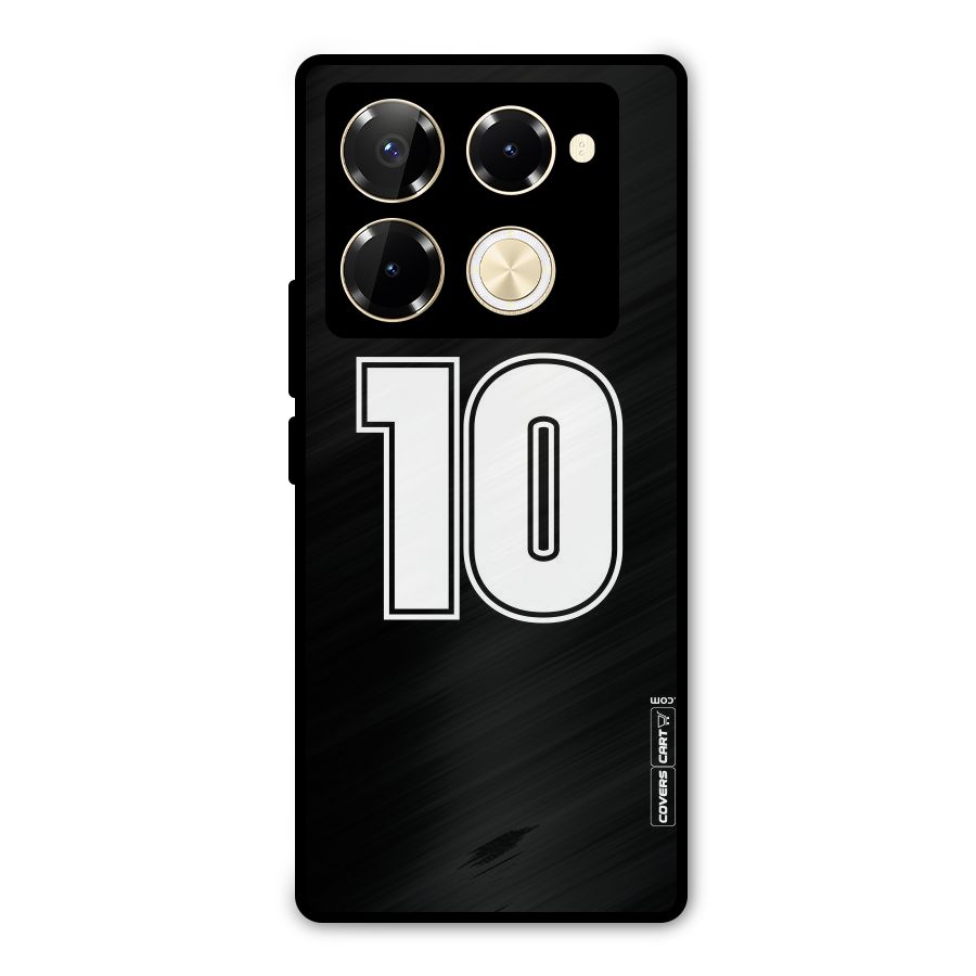 Number 10 Metal Back Case for Infinix Note 40 Pro