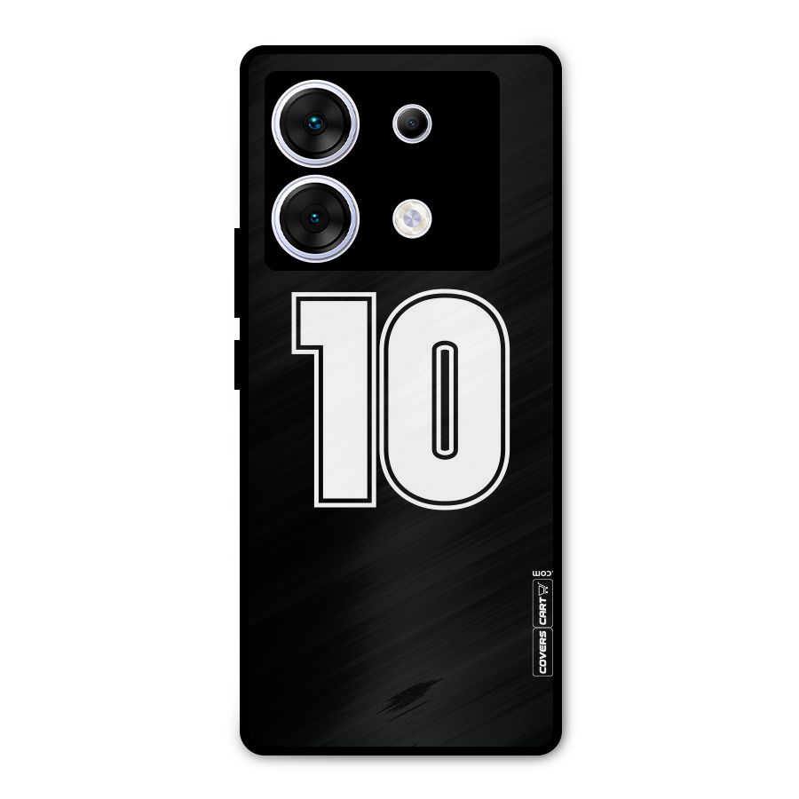 Number 10 Metal Back Case for Infinix Zero 30 5G