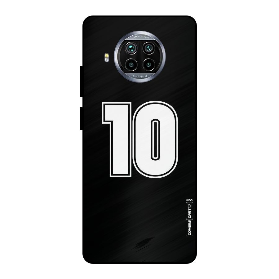 Number 10 Metal Back Case for Mi 10i