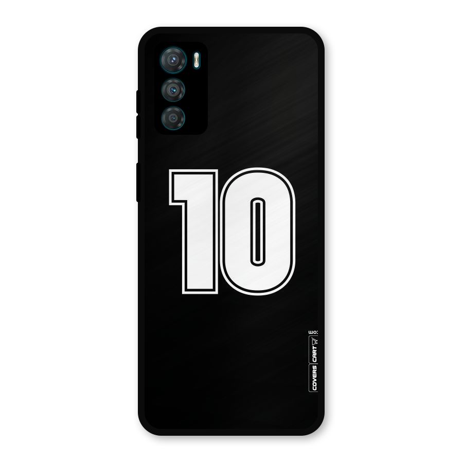 Number 10 Metal Back Case for Moto G42