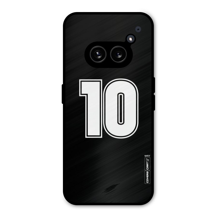 Number 10 Metal Back Case for Nothing Phone 2a Plus