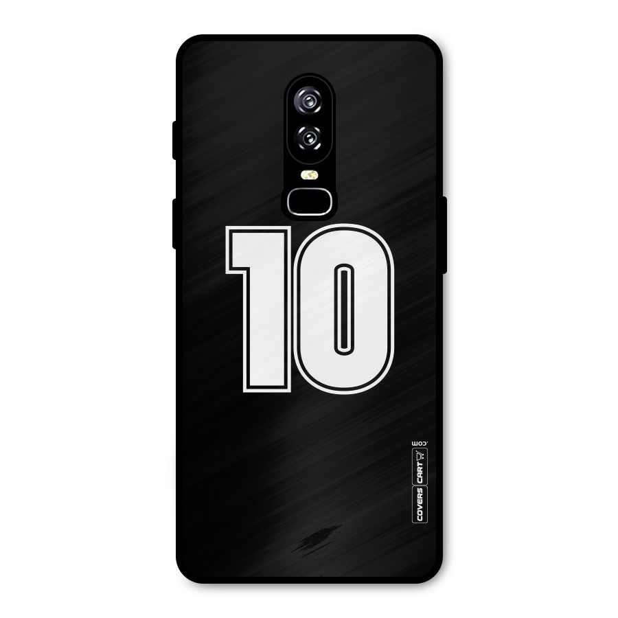 Number 10 Metal Back Case for OnePlus 6