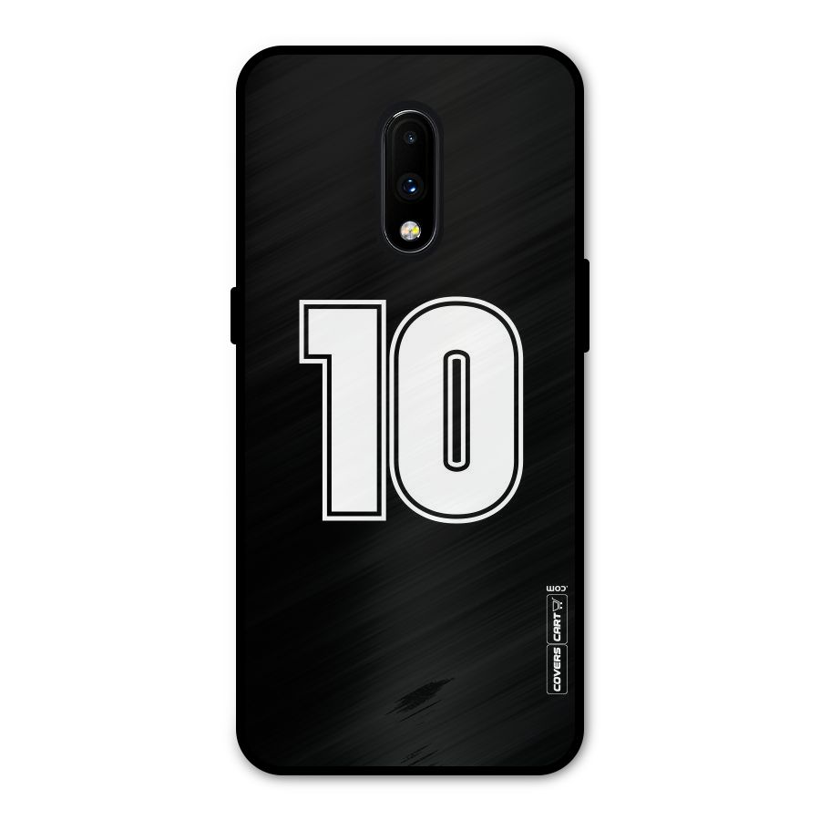 Number 10 Metal Back Case for OnePlus 7