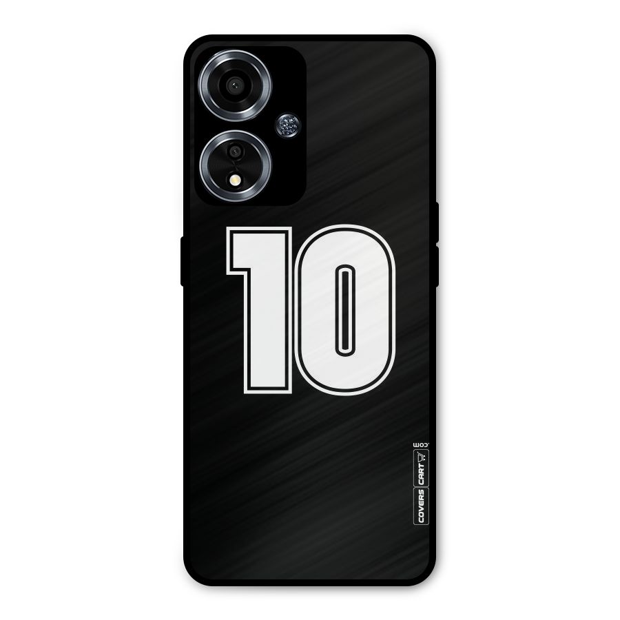 Number 10 Metal Back Case for Oppo A59