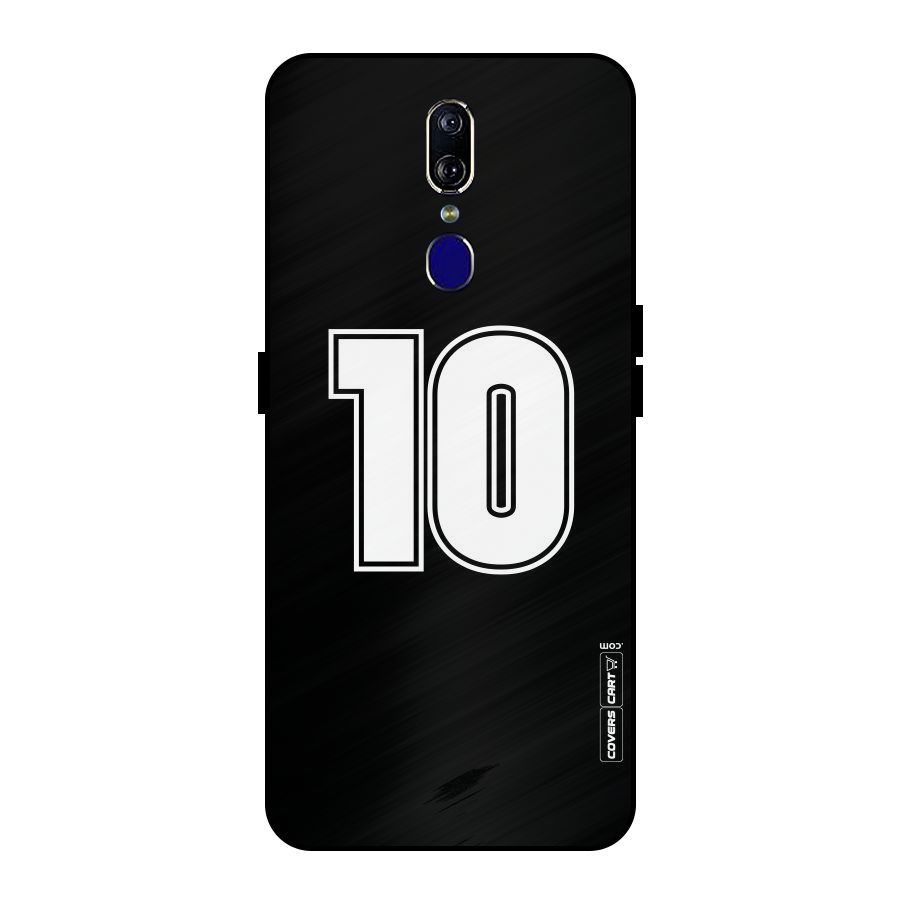 Number 10 Metal Back Case for Oppo F11